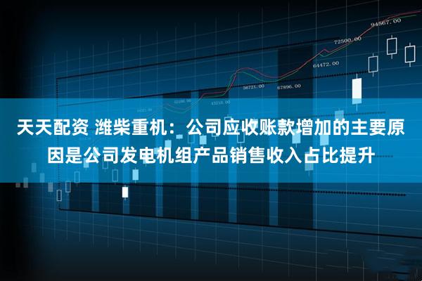 天天配资 潍柴重机：公司应收账款增加的主要原因是公司发电机组产品销售收入占比提升